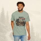 T-shirt Qui marche qui