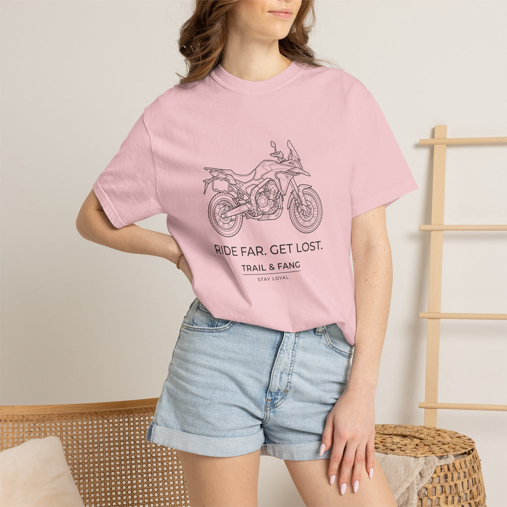 T-shirt moto Aventure Loin Perdu