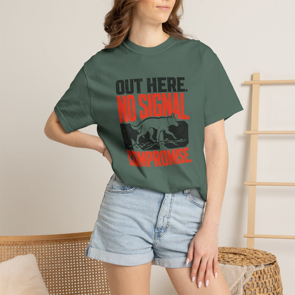 T-shirt Pas de signal ici
