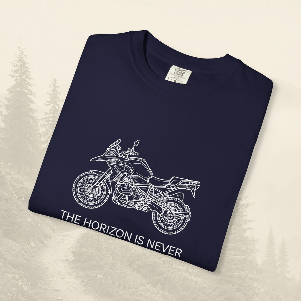 T-shirt moto Trail & Fang Horizon Destination Adventure