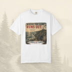 T-shirt Où la terre s'épuise