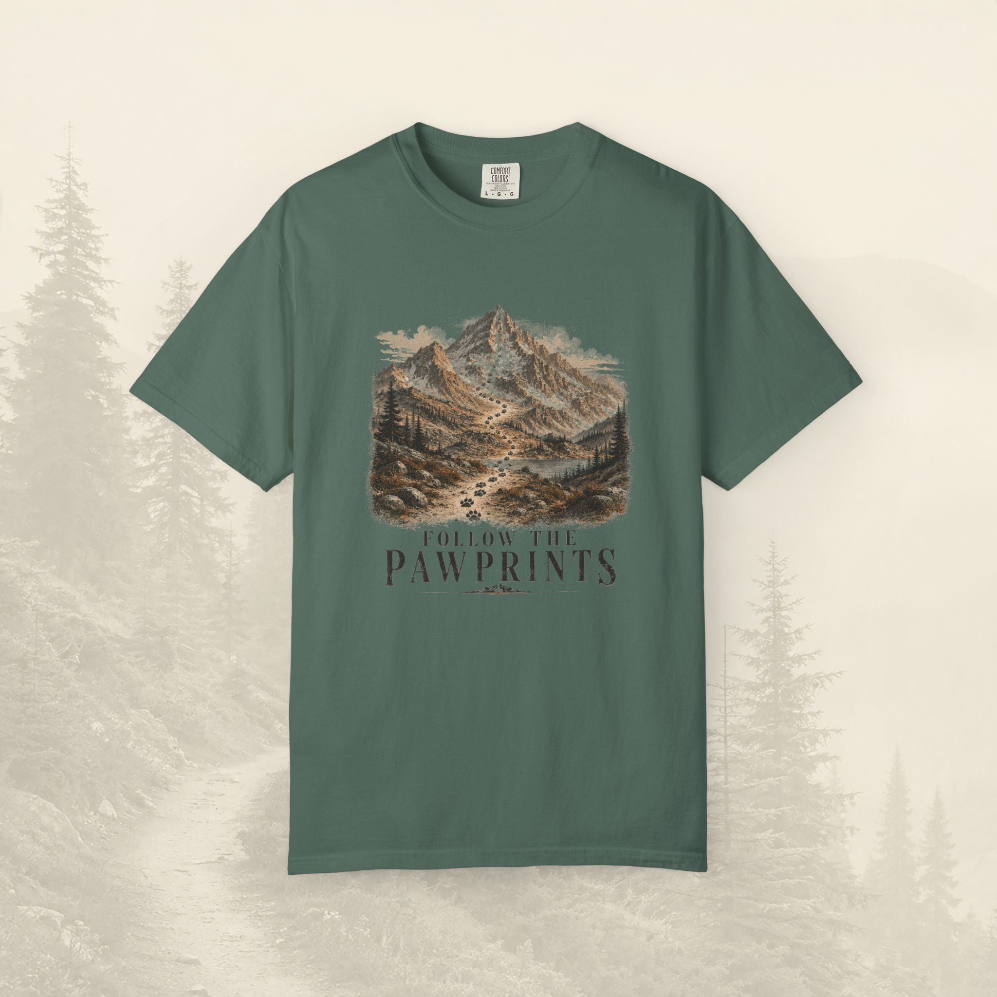 Follow The Pawprints Tee