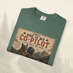 T-shirt « Mon chien est mon copilote »