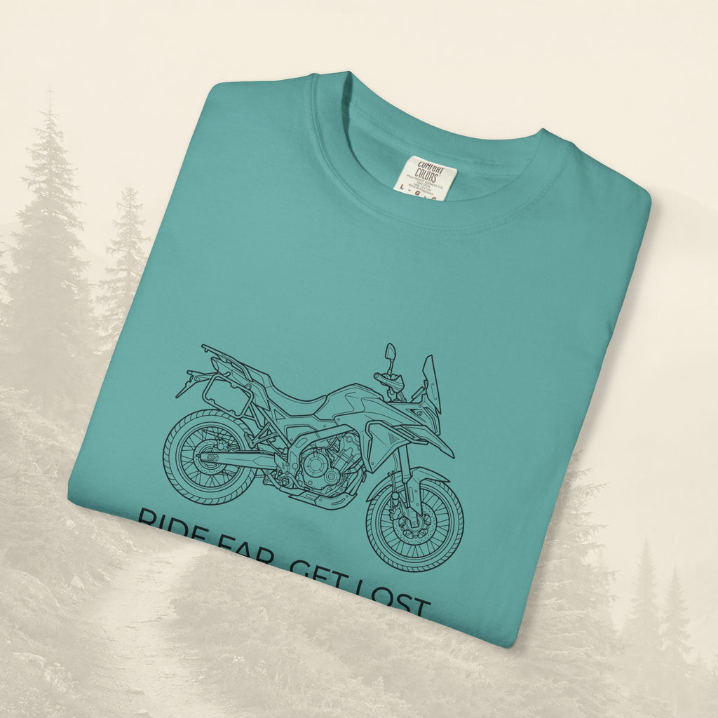 T-shirt moto Aventure Loin Perdu