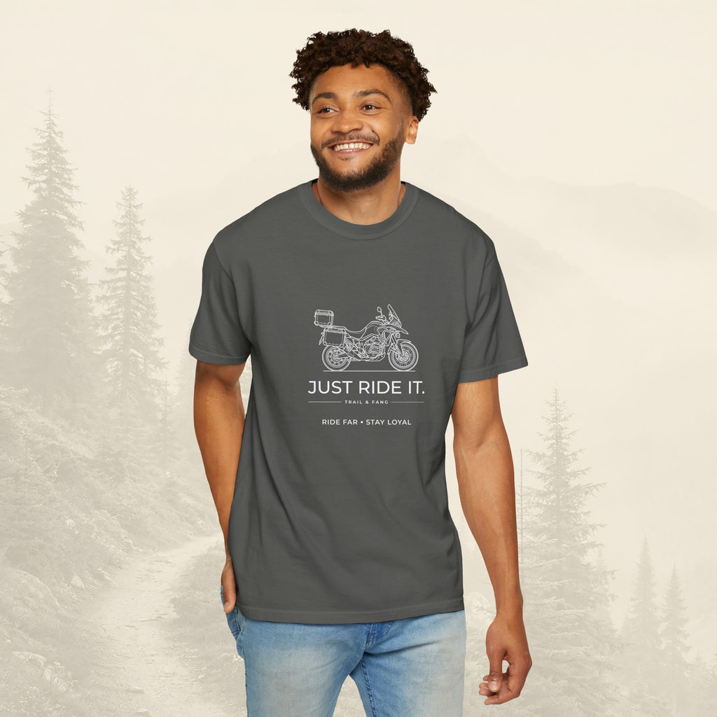 T-shirt moto d'aventure Just Ride It