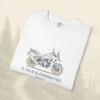 Le détour, c'est le but : T-shirt moto-aventure