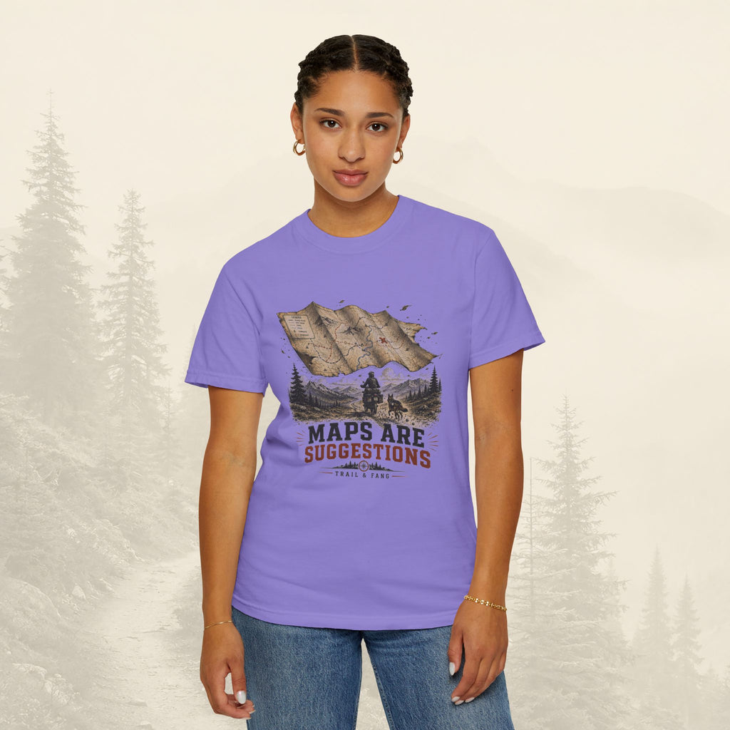 T-shirt « Les cartes sont des suggestions »