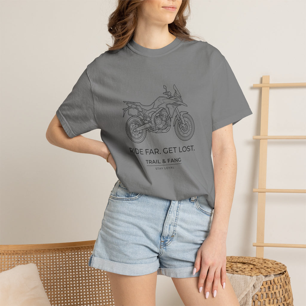 T-shirt moto Aventure Loin Perdu