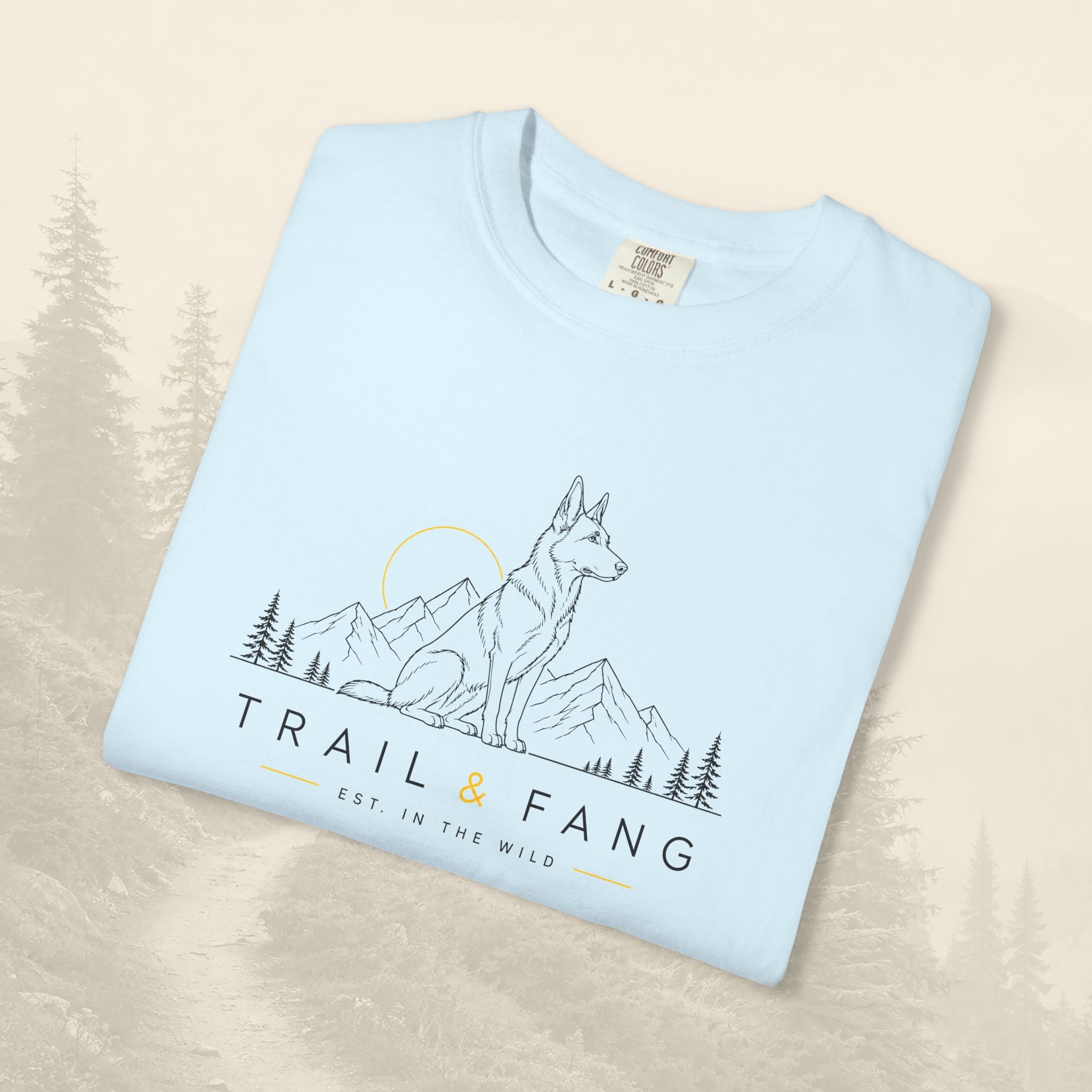 T-shirt minimaliste pour Berger allemand