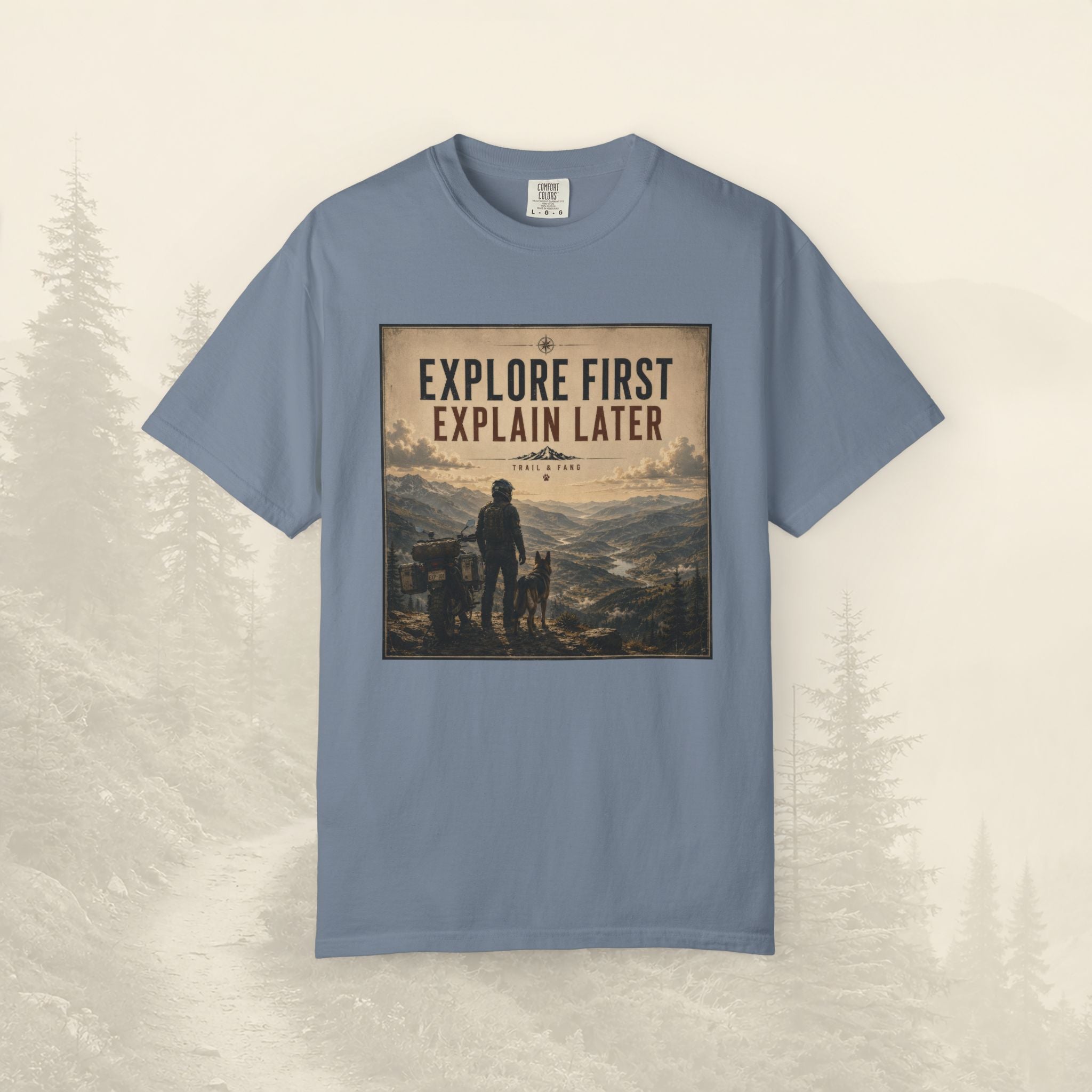T-shirt « Explorez d'abord, expliquez ensuite »