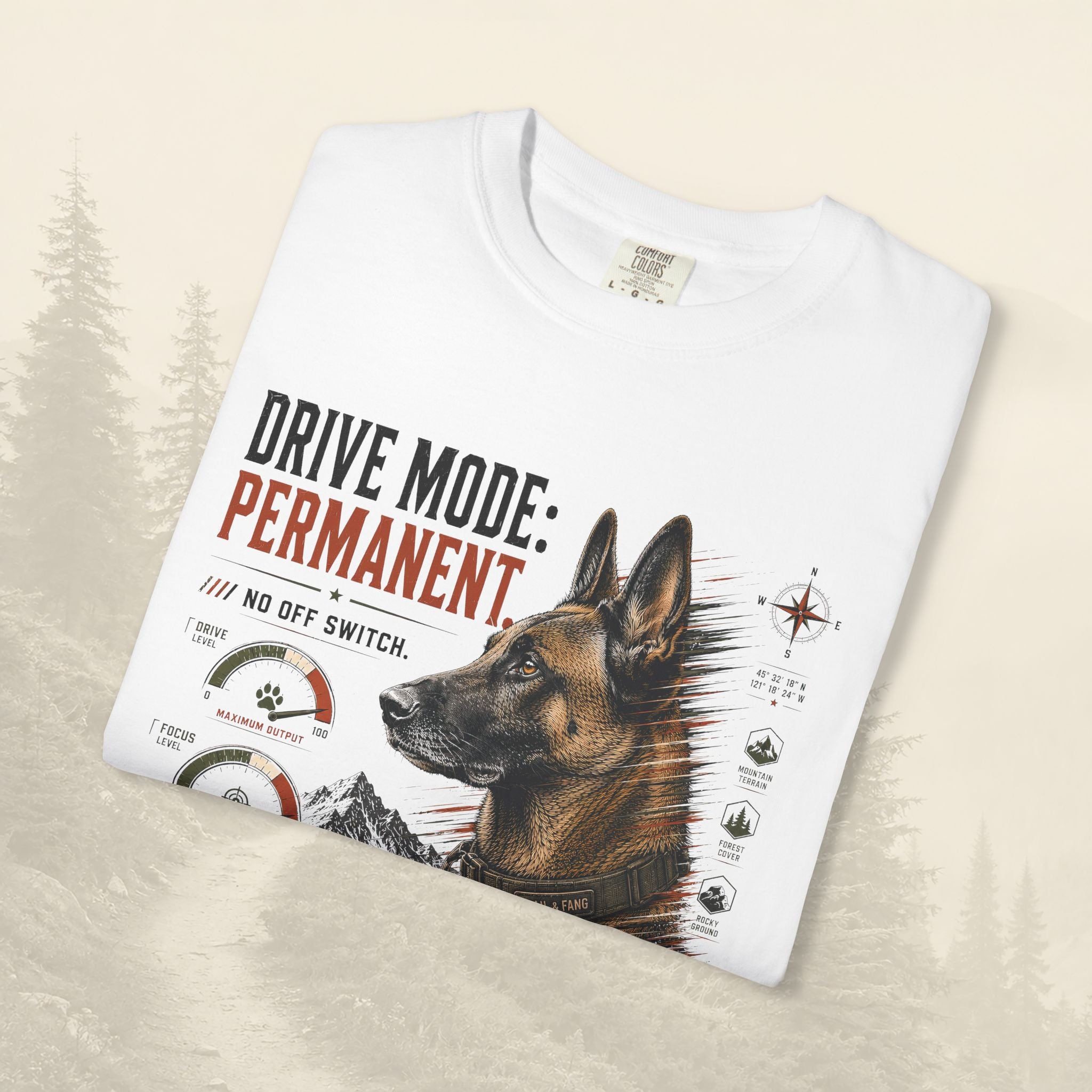 Tee permanent du mode de conduite
