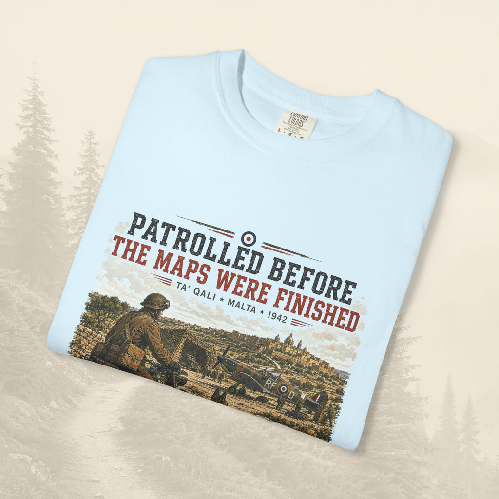 T-shirt "Patrouillé avant la fin des cartes"