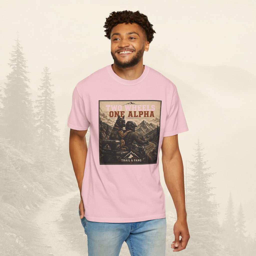 T-shirt Two Wheels One Alpha