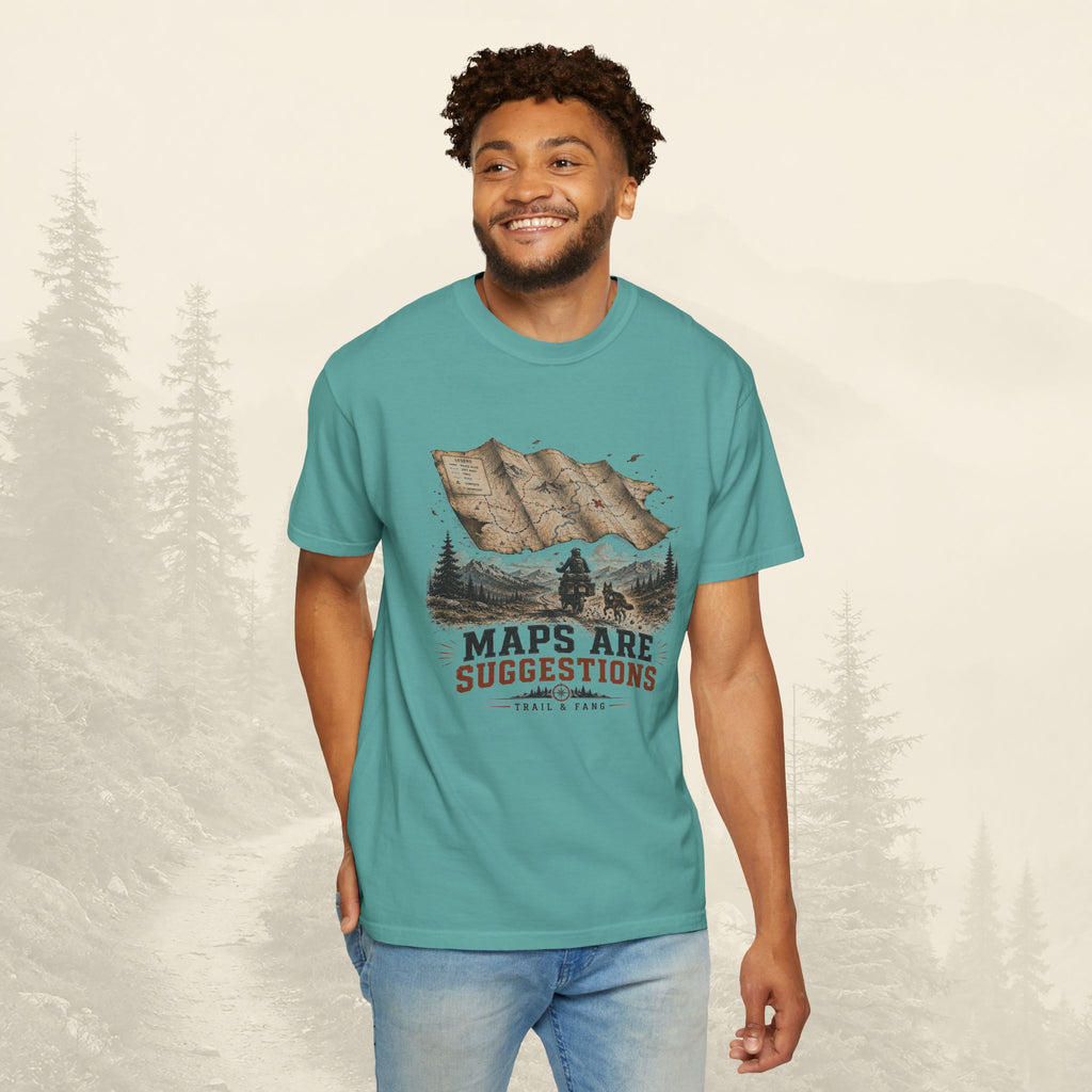T-shirt « Les cartes sont des suggestions »