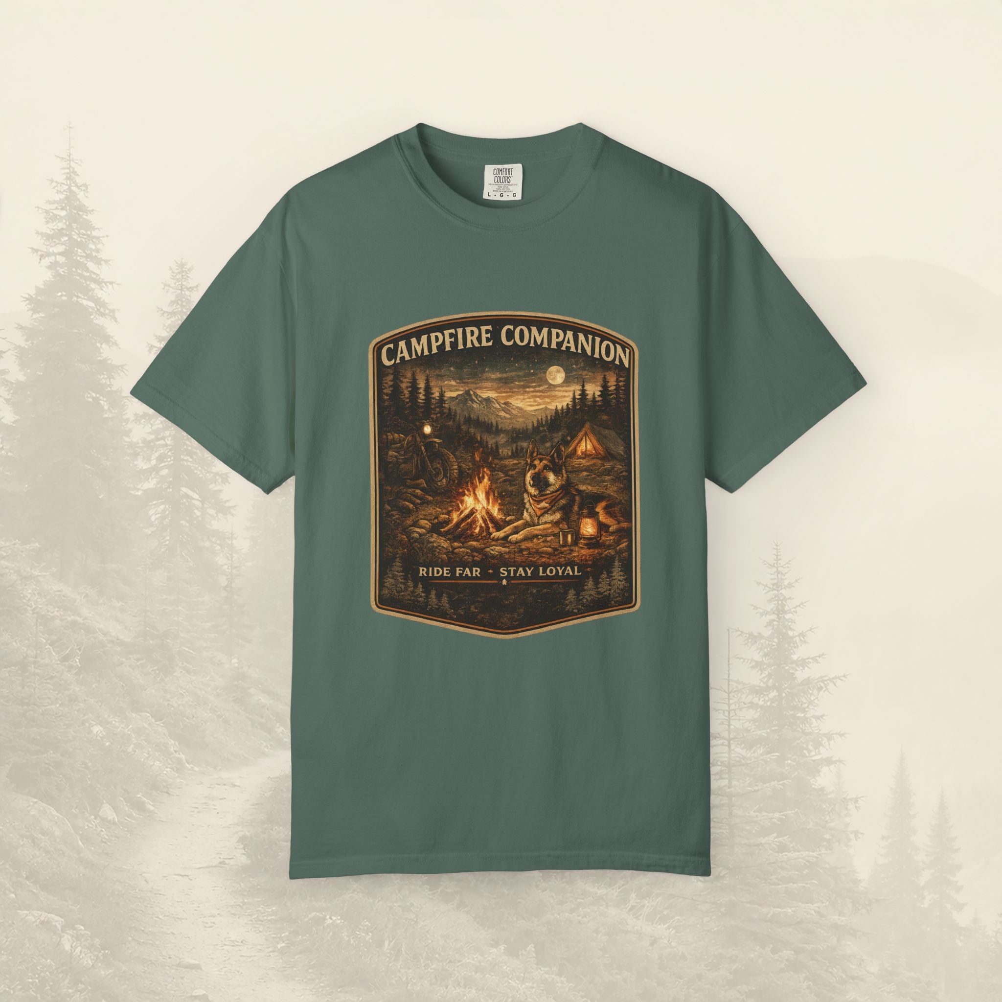 T-shirt Compagnon de feu de camp