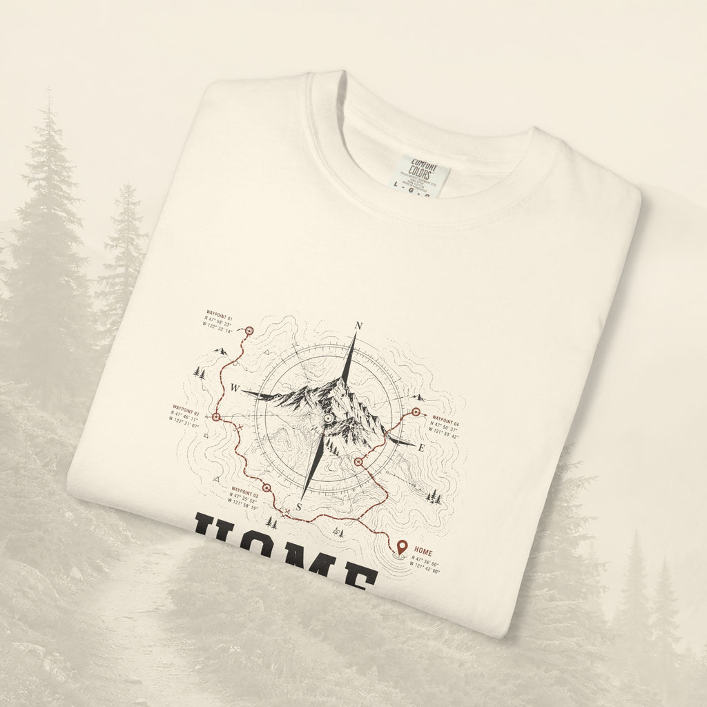 T-shirt Home Is A Waypoint