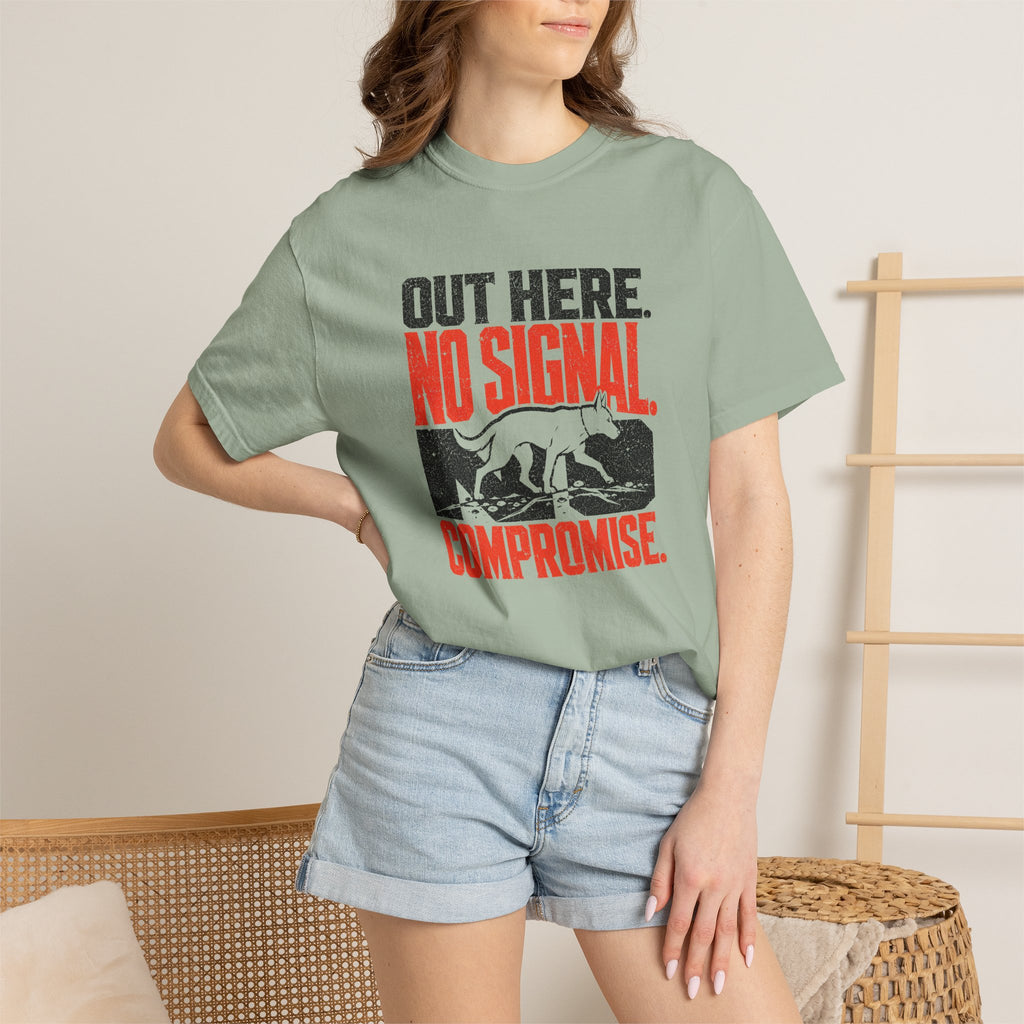 T-shirt Pas de signal ici