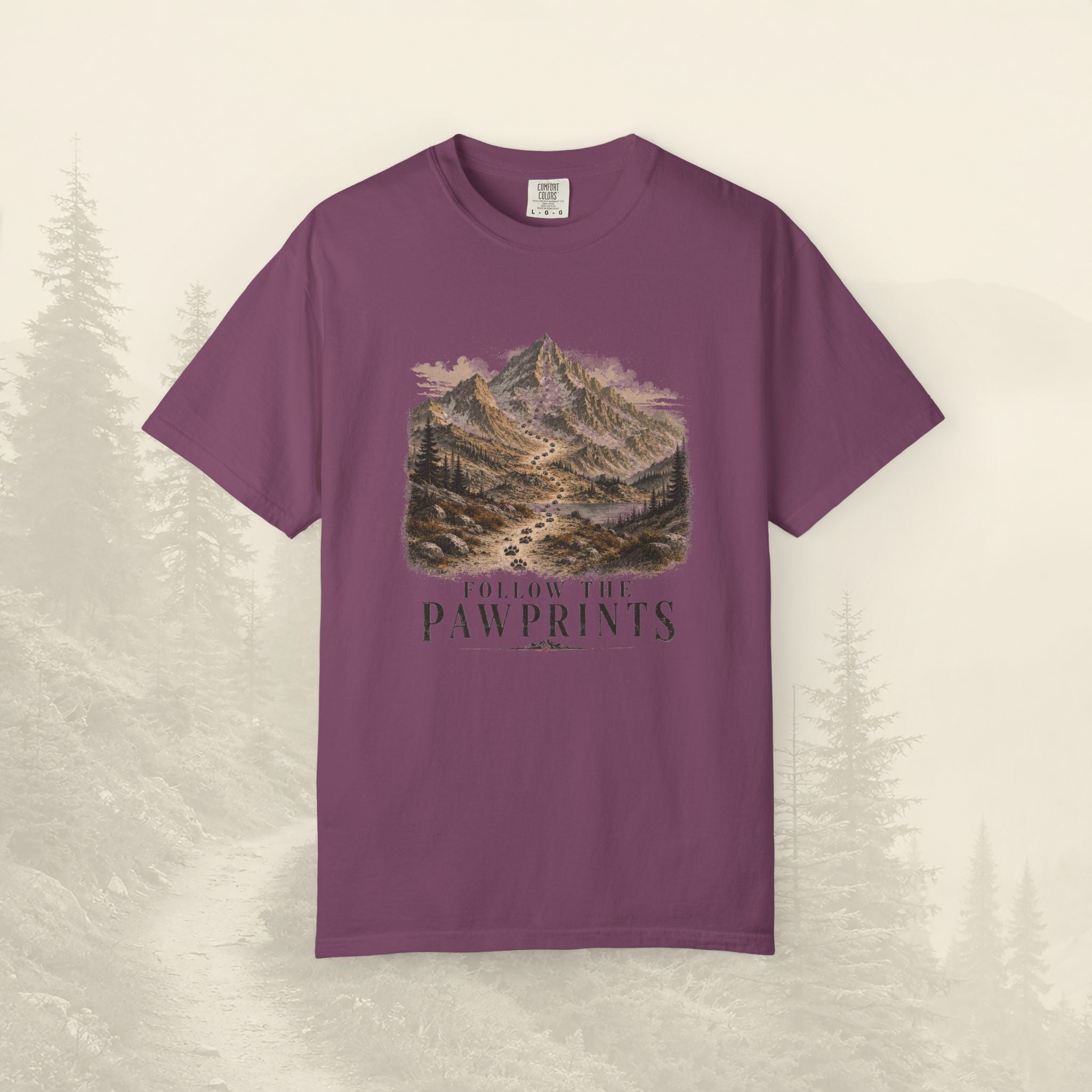 Follow The Pawprints Tee