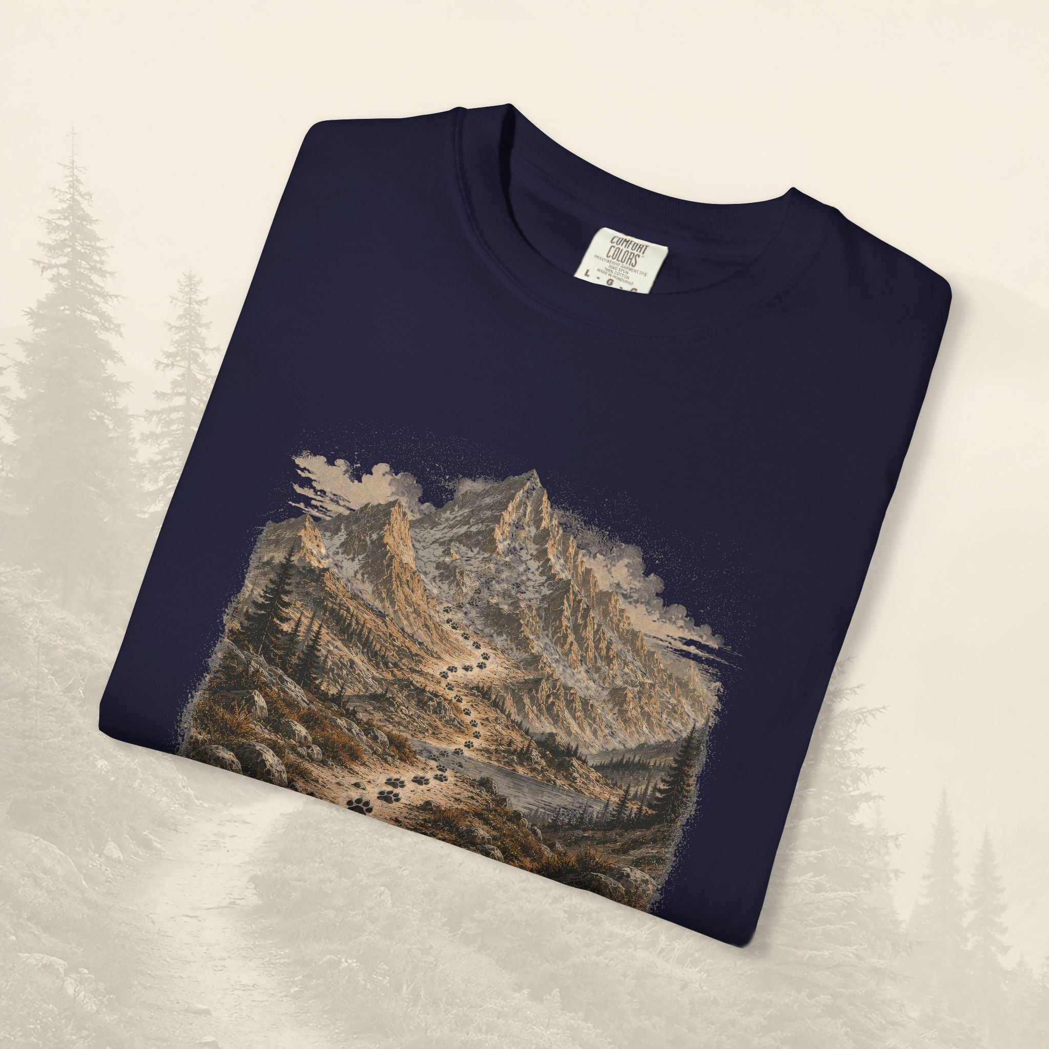 Follow The Pawprints Tee