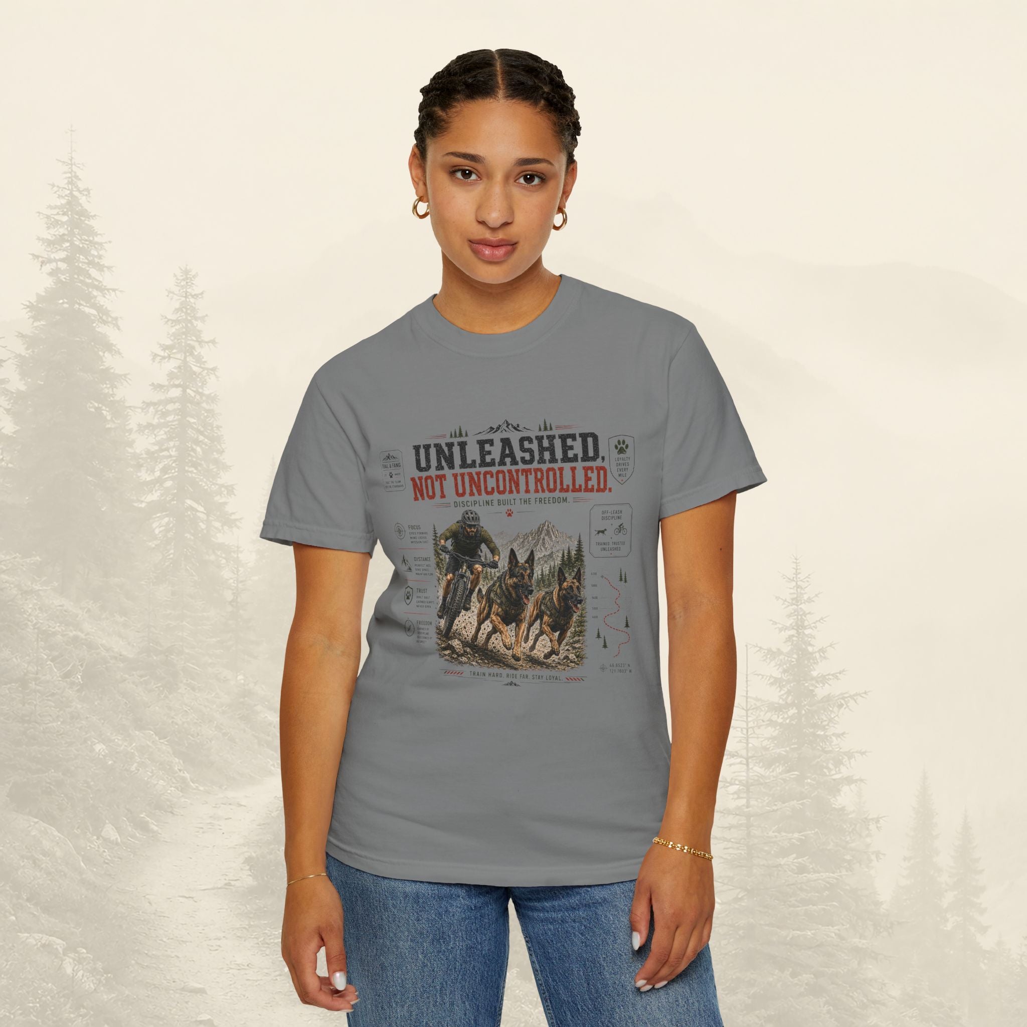 T-shirt Libéré pas incontrôlé