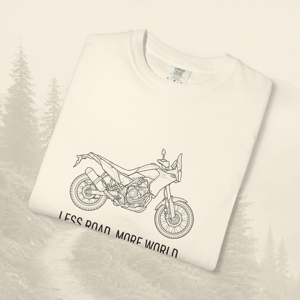 Moins de Route Plus de Monde Moto Aventure T-shirt
