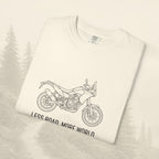Moins de Route Plus de Monde Moto Aventure T-shirt