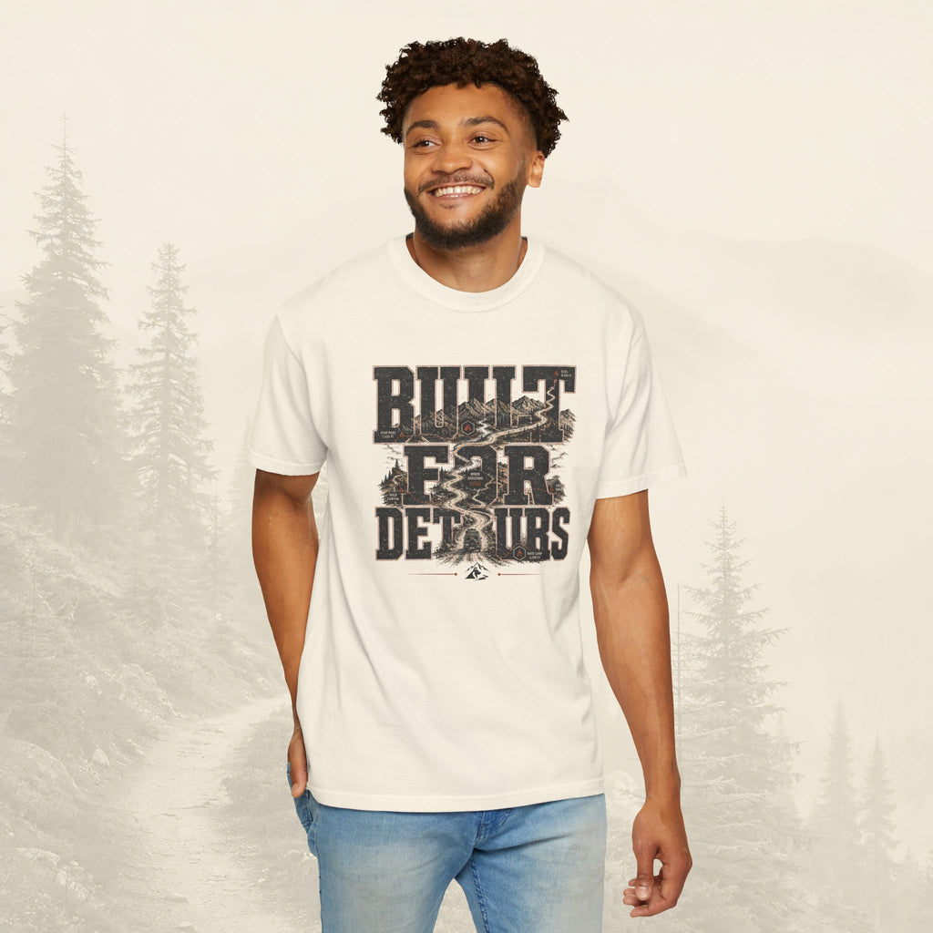 T-shirt Conçu Pour Les Détours