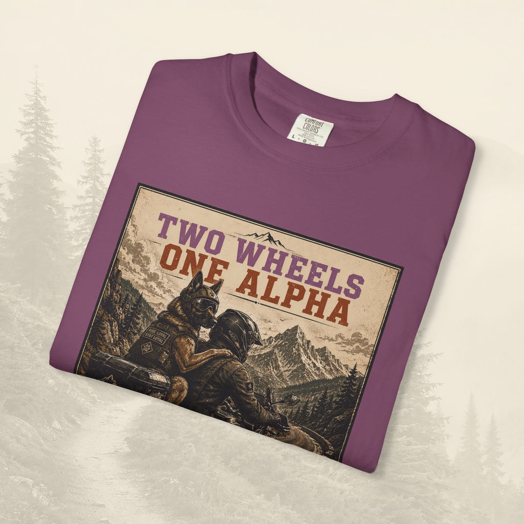 T-shirt Two Wheels One Alpha