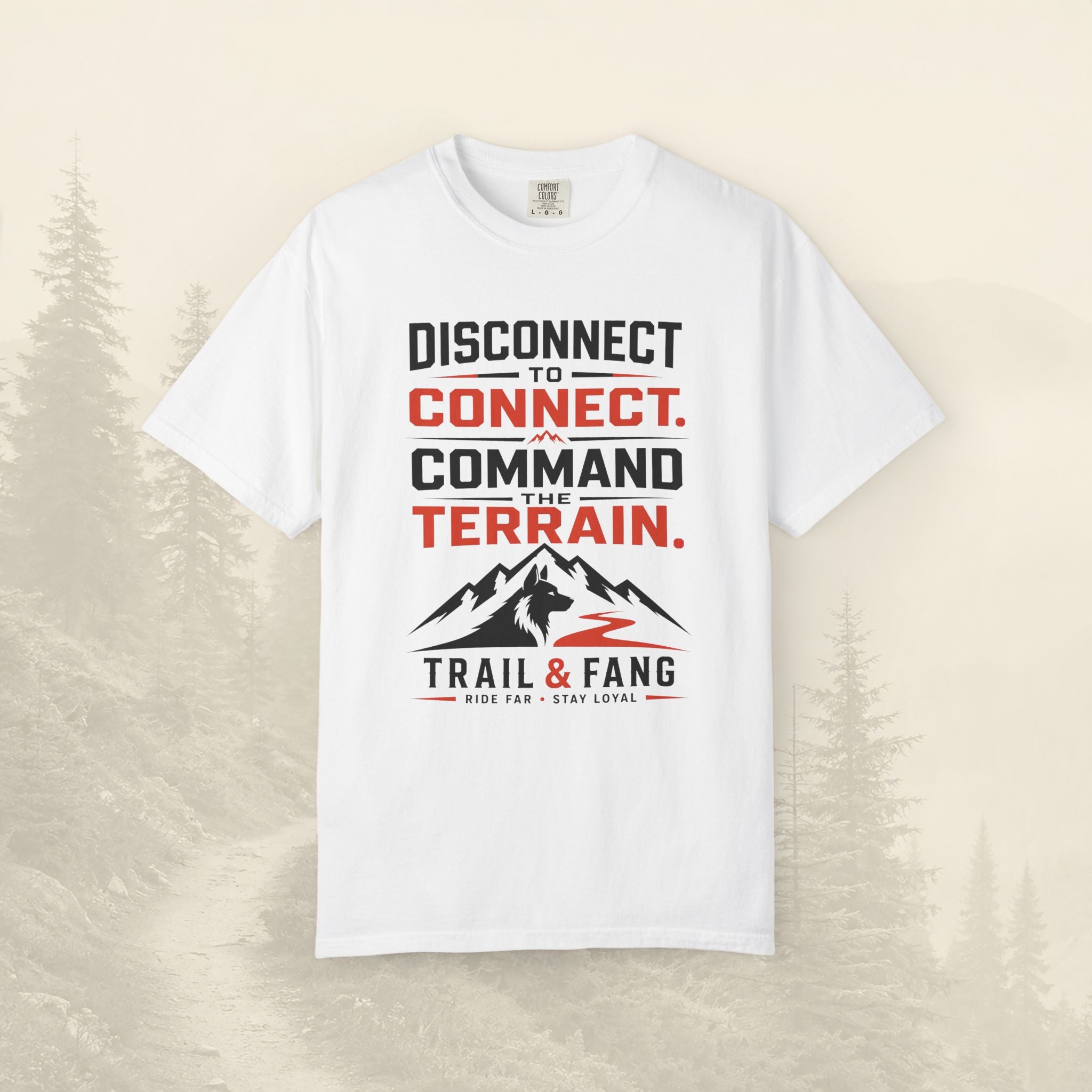 T-shirt Déconnexion pour mieux se connecter