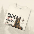 T-shirt « Calme jusqu'à ce que nécessaire »