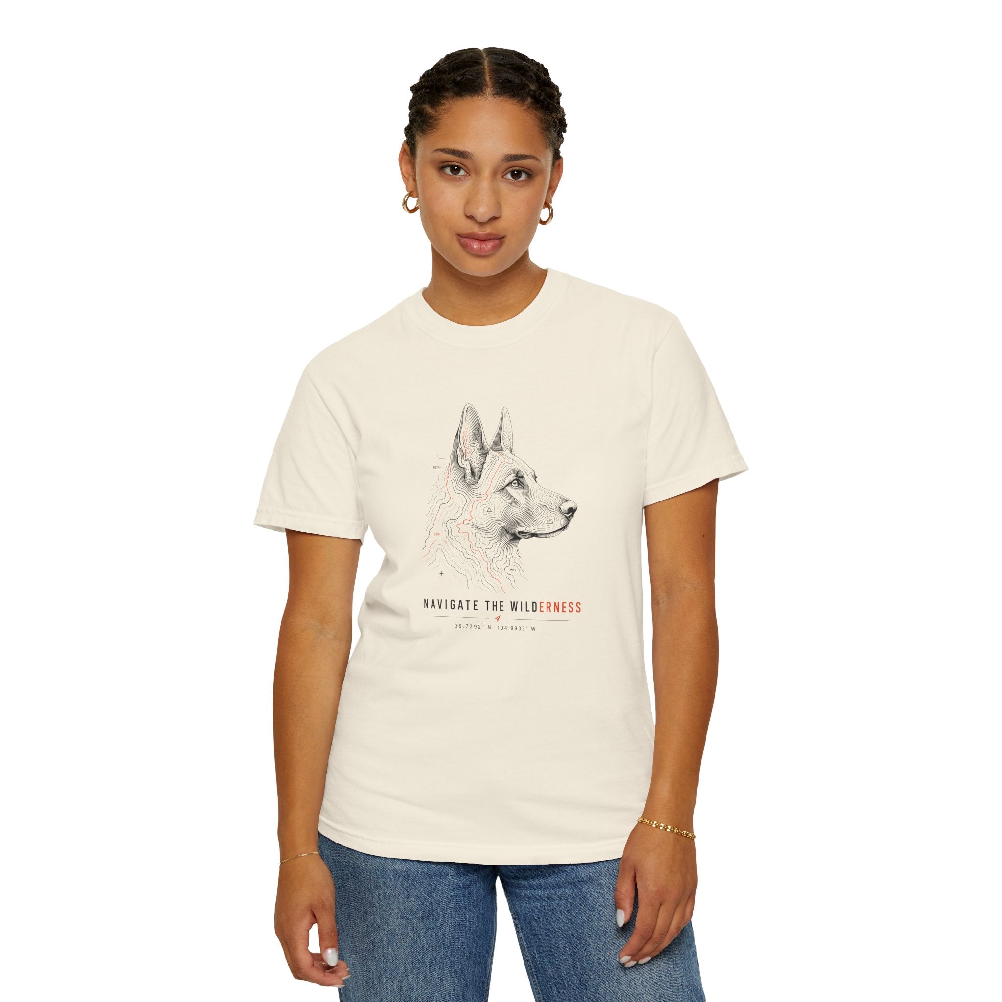 T-shirt « Chef de meute topographique »
