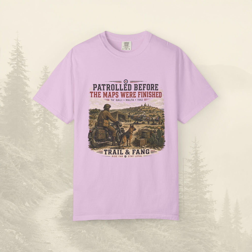 T-shirt "Patrouillé avant la fin des cartes"