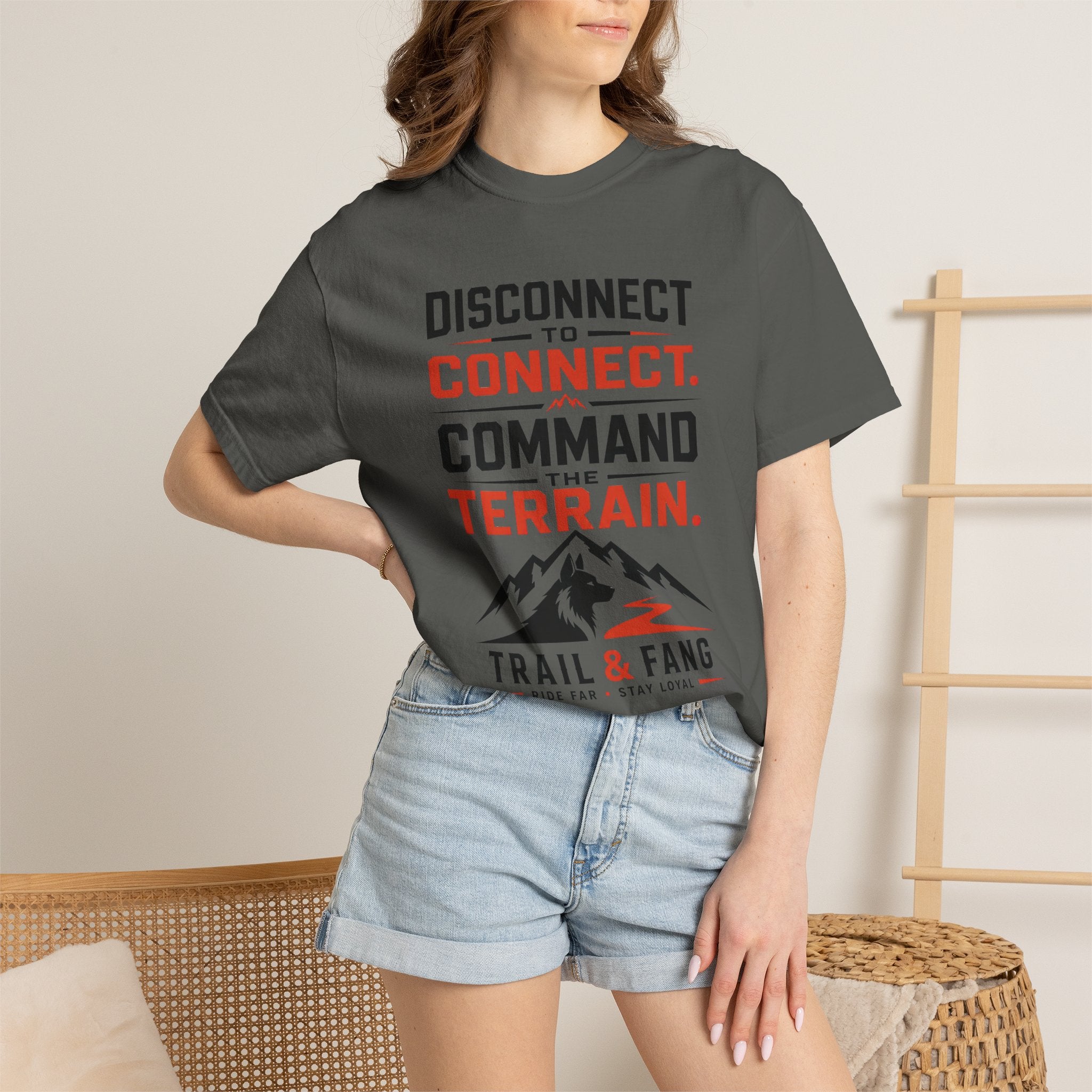 T-shirt Déconnexion pour mieux se connecter