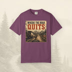 T-shirt Là où la route s'arrête