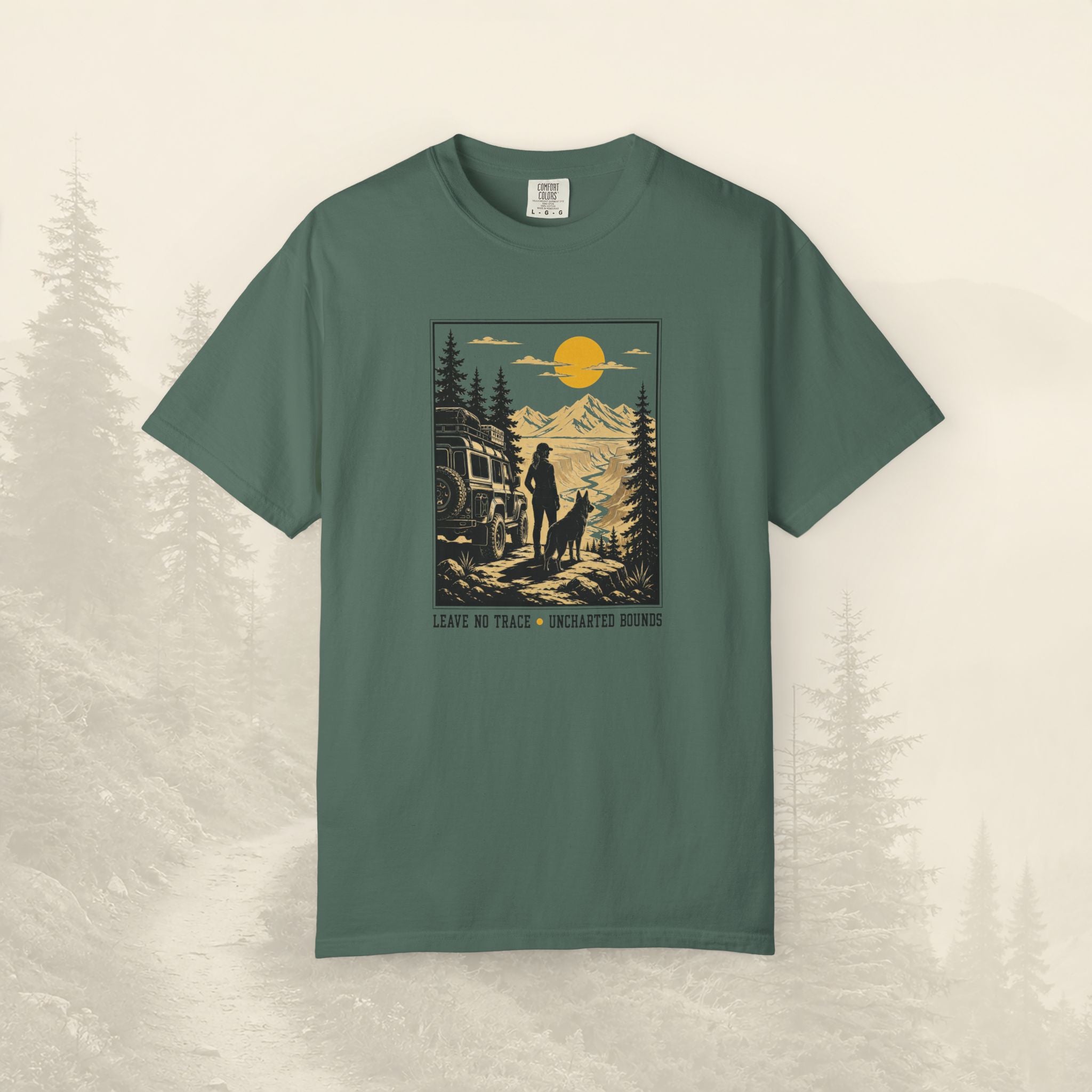 T-shirt Overlanding Uncharted Bounds