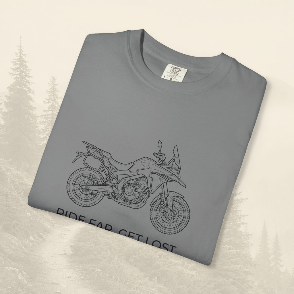 T-shirt moto Aventure Loin Perdu