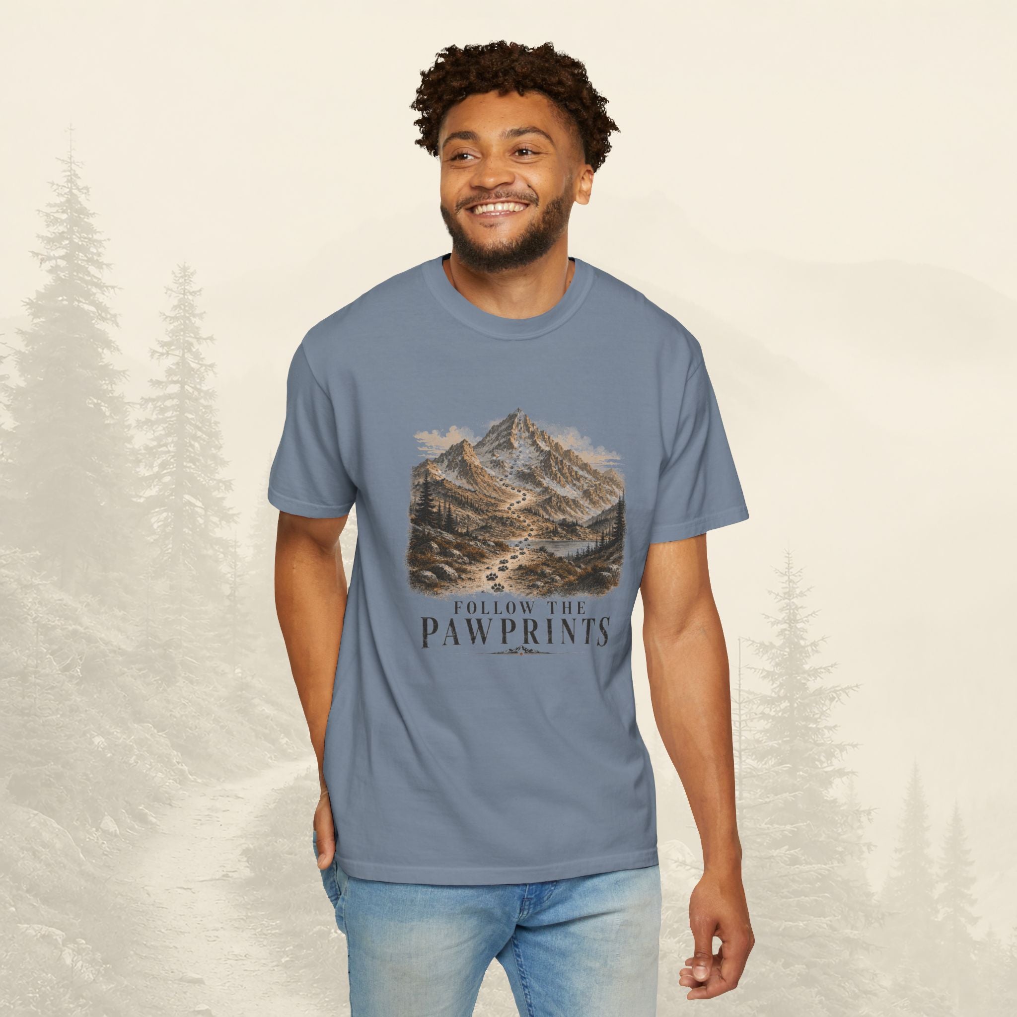 Follow The Pawprints Tee