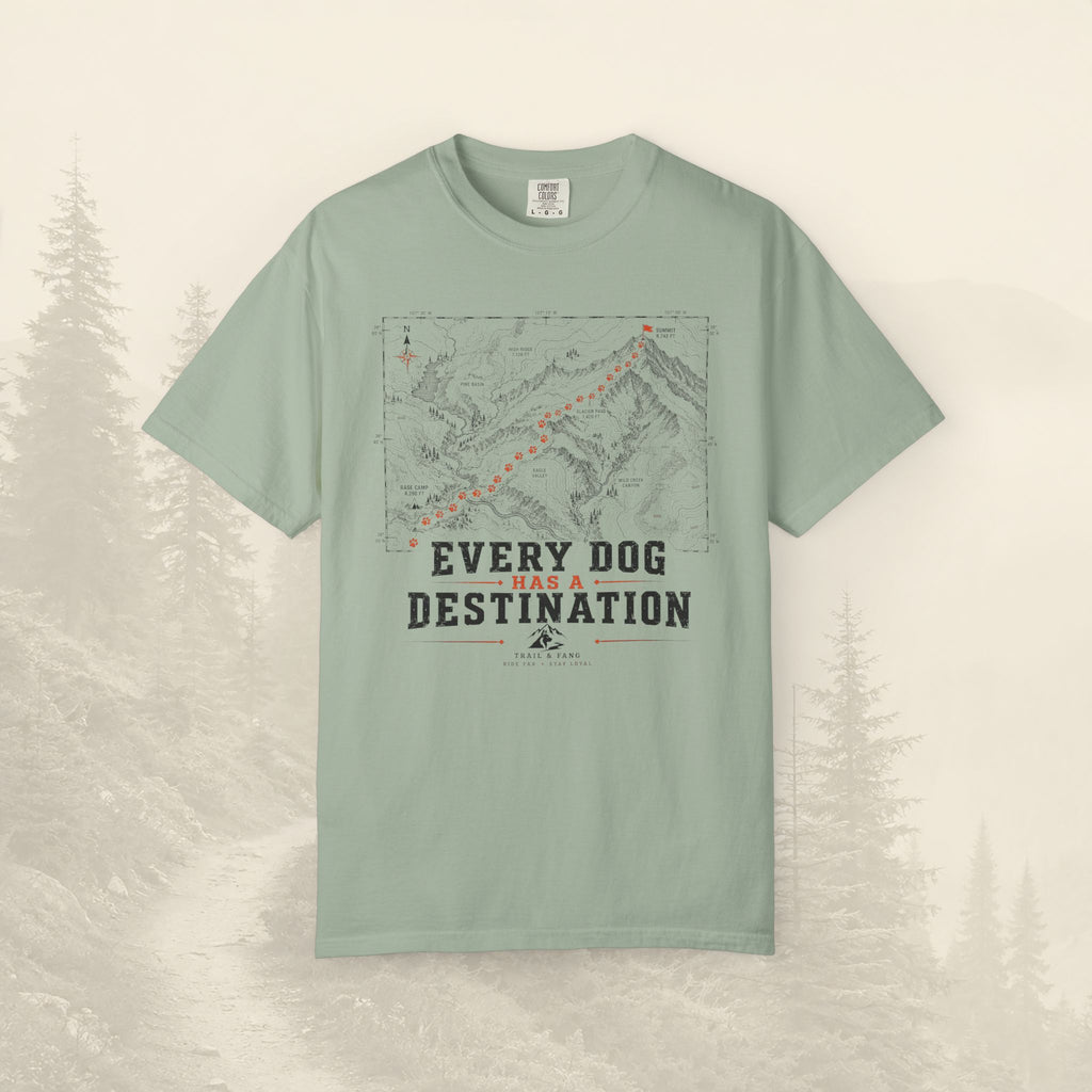 T-shirt Chaque chien a sa destination