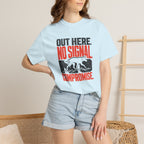T-shirt Pas de signal ici