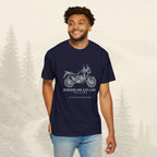 Les frontières ne sont que des lignes - T-shirt moto aventure