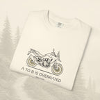 Le détour, c'est le but : T-shirt moto-aventure