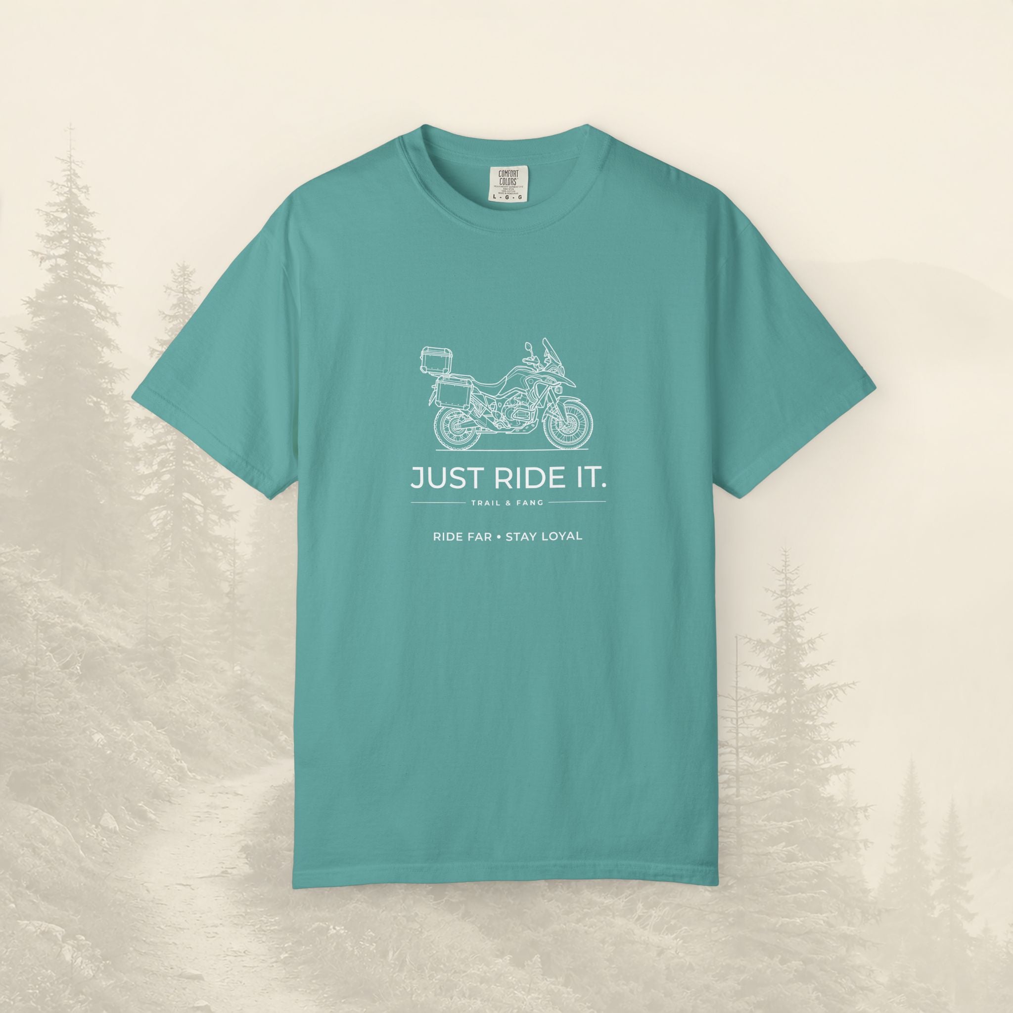 T-shirt moto d'aventure Just Ride It