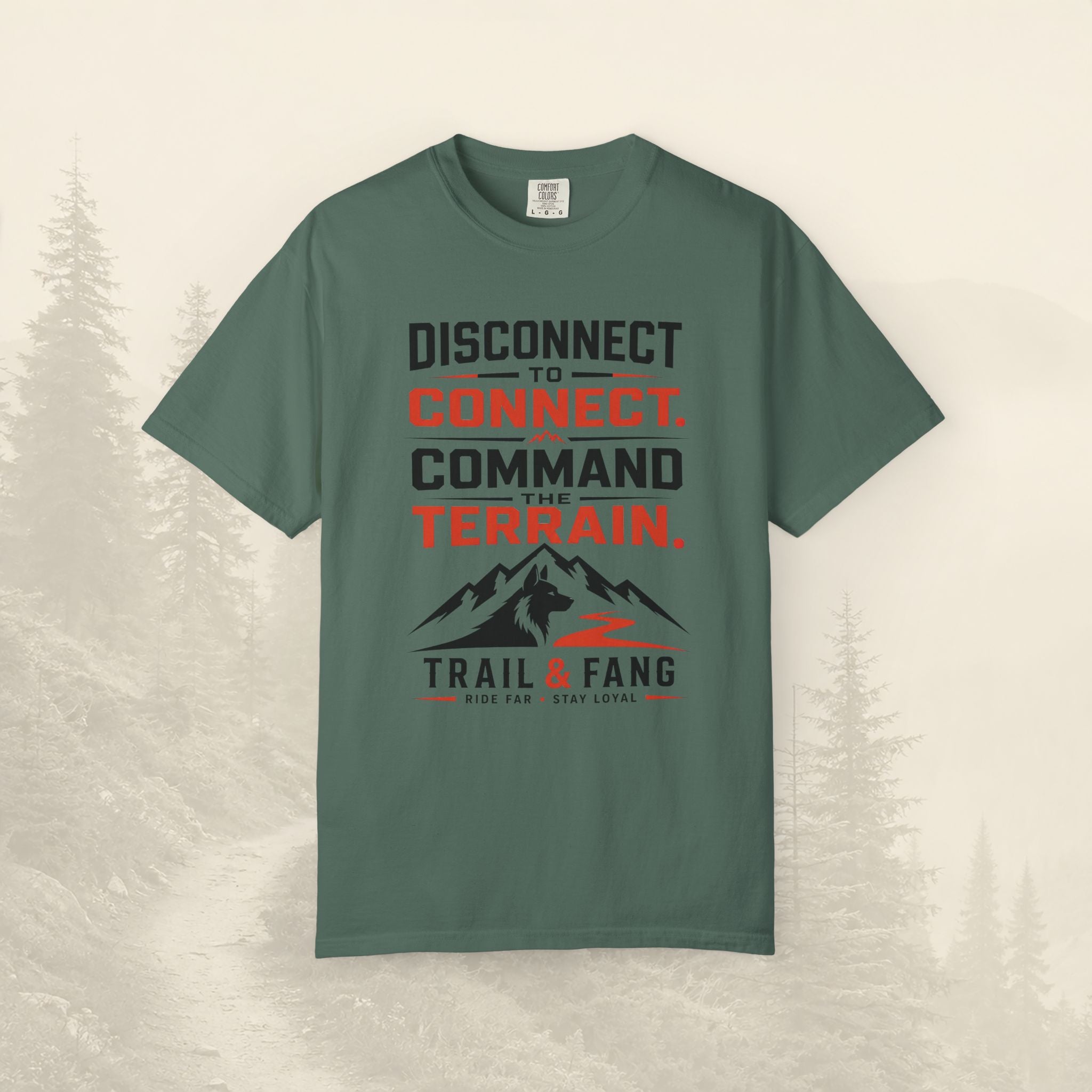 T-shirt Déconnexion pour mieux se connecter