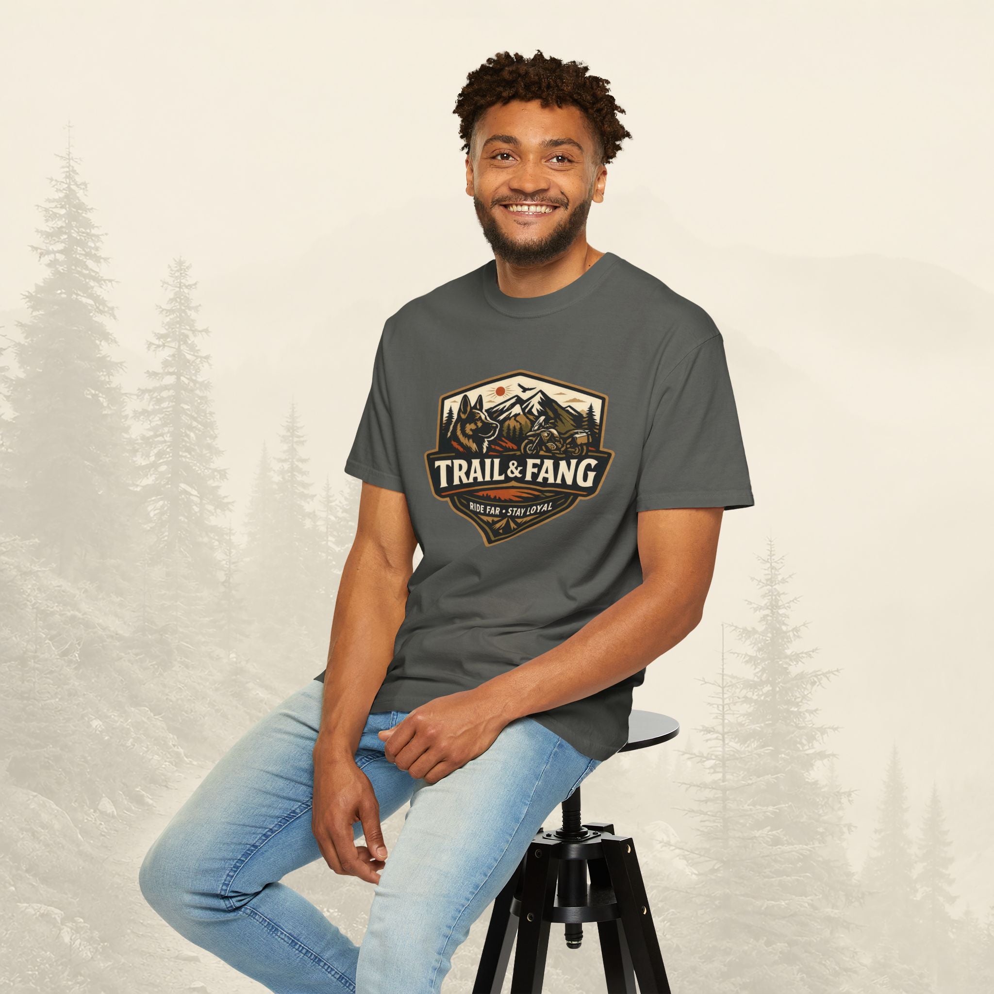 T-shirt Bouclier Sentier & Croc