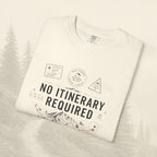 T-shirt « Pas d'itinéraire requis »