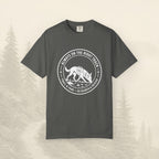 T-shirt Ours Californie Vintage – T-shirt Décontracté Teint par Pièce