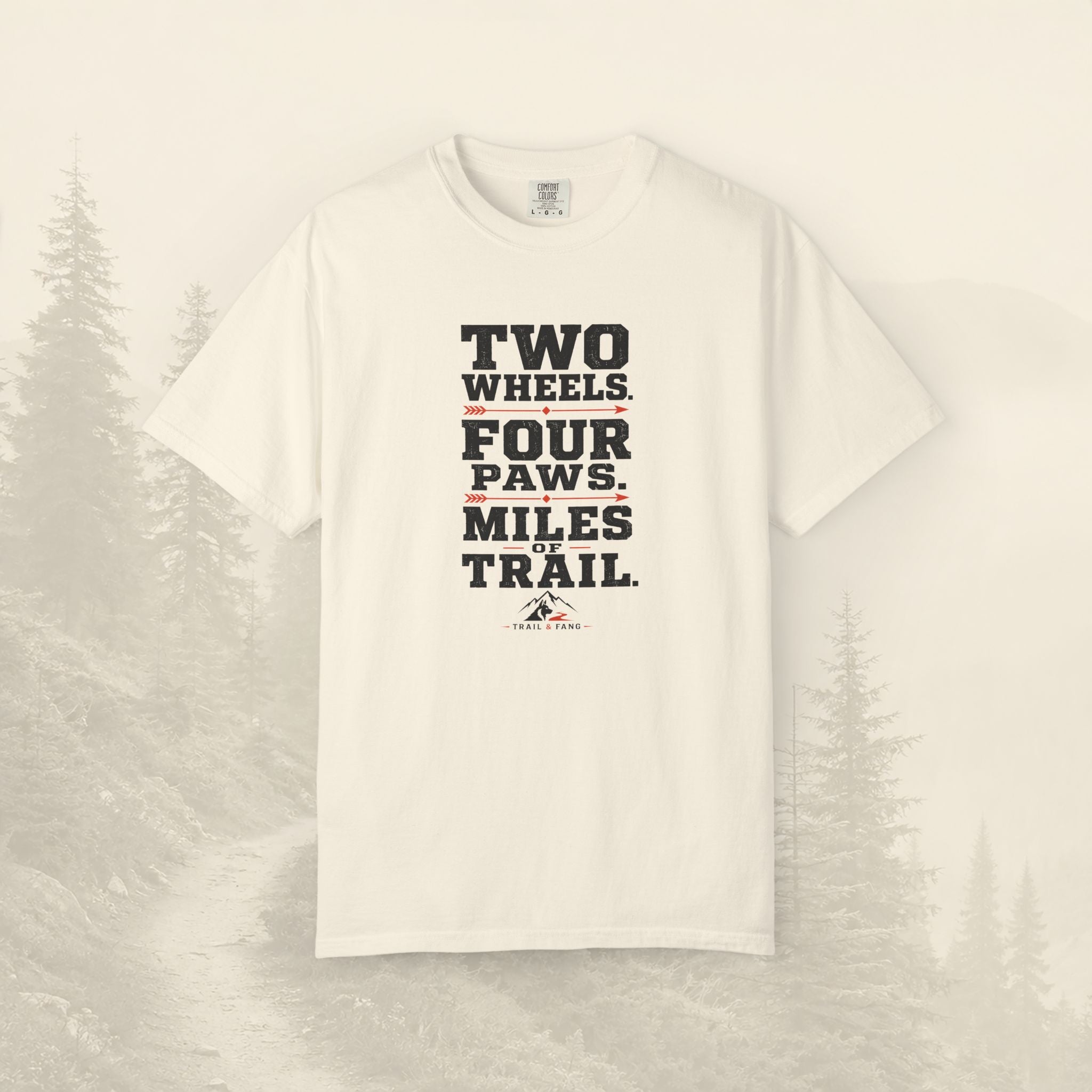 T-shirt Deux Roues Quatre Pattes