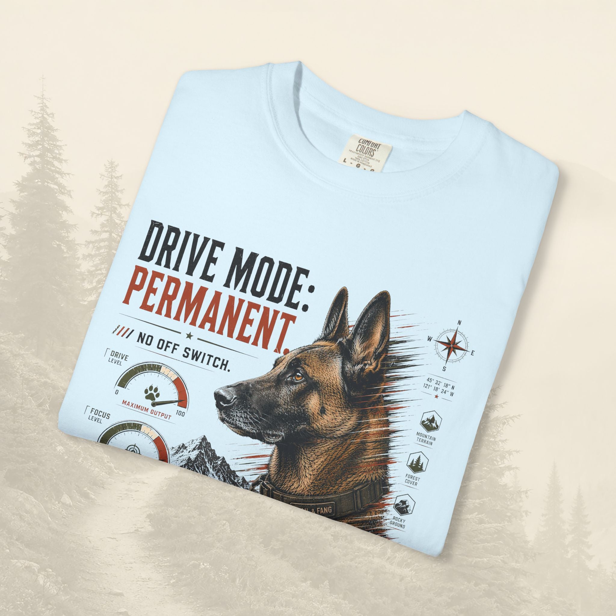 Tee permanent du mode de conduite