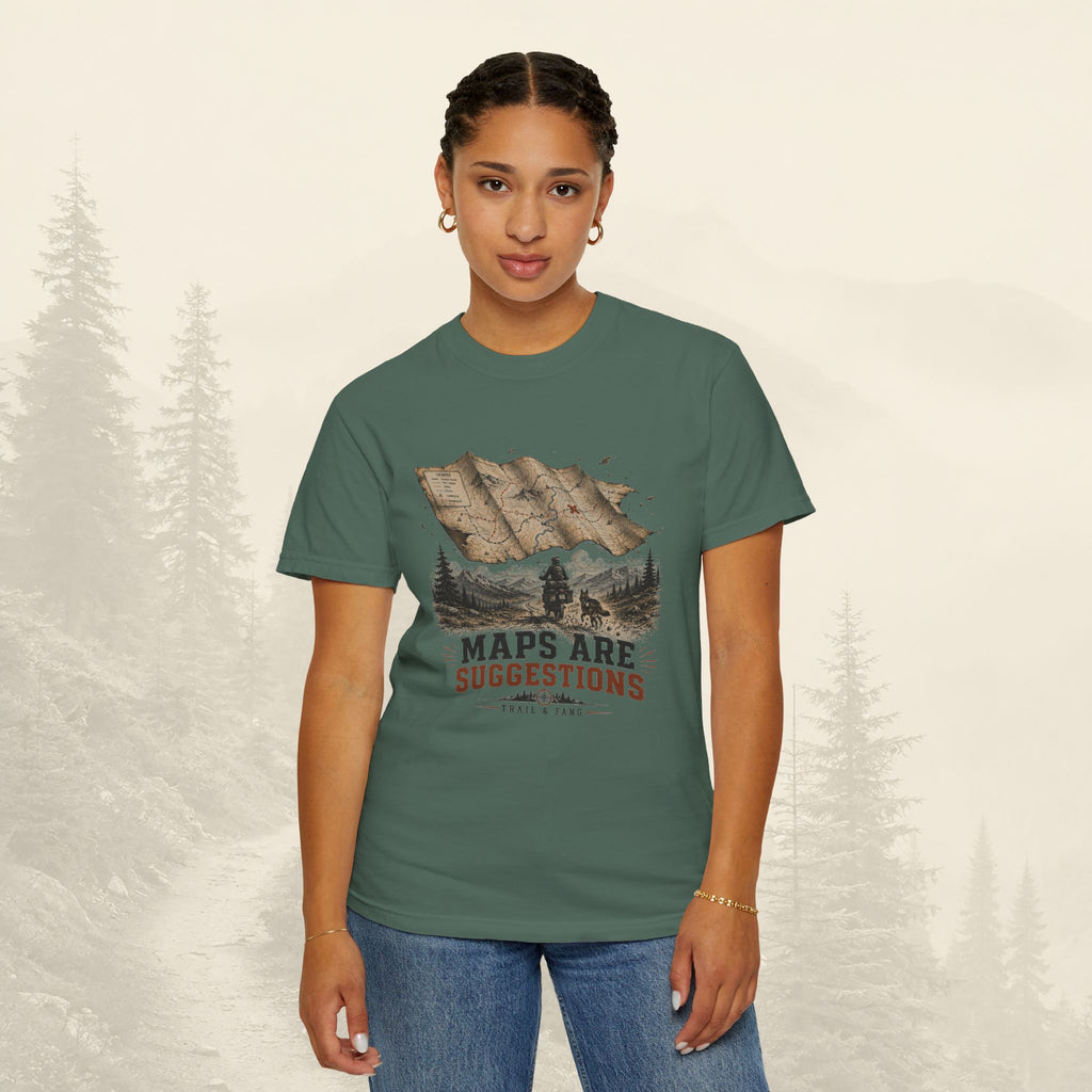 T-shirt « Les cartes sont des suggestions »