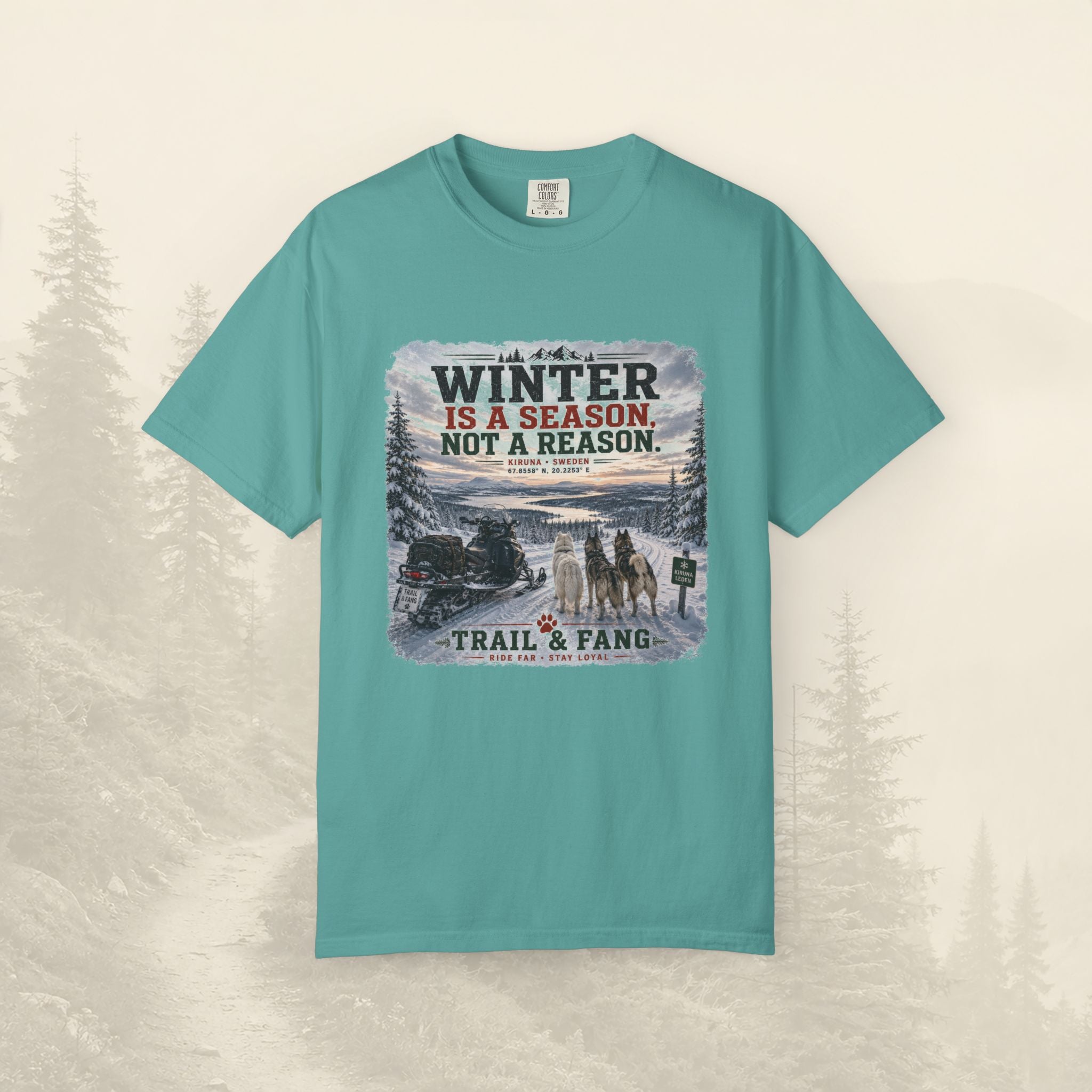 L'hiver est une saison, pas une raison - Tee-shirt